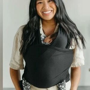 Solly Baby Black Baby Wearing Wrap